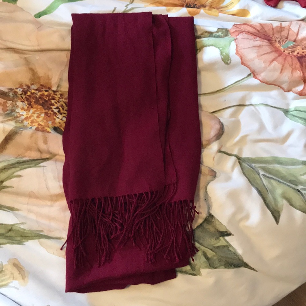 Red scarf
